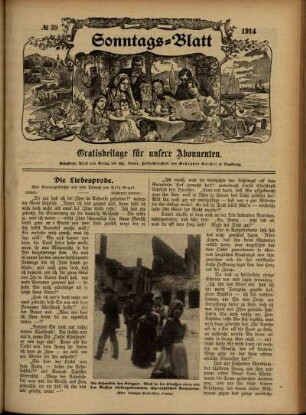 Ausgabe vom Sonntag, den 27. September 1914.