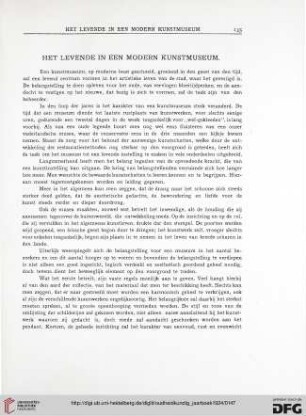 3.Ser. 4.1924: Het Leevende in een modern Kunstmuseum