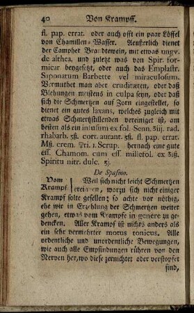 Vom Krampf.