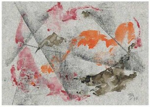 3 kleine abstrakte Aquarelle II