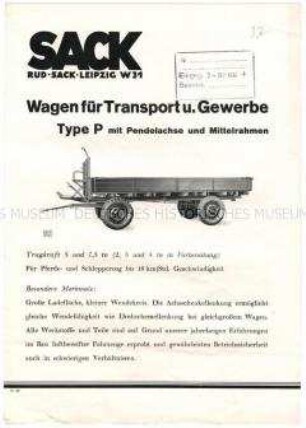 Wagen für Transport und Gewerbe