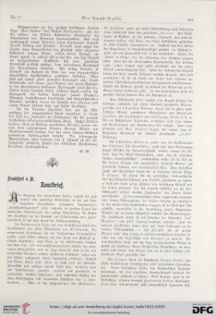 Kunstbrief