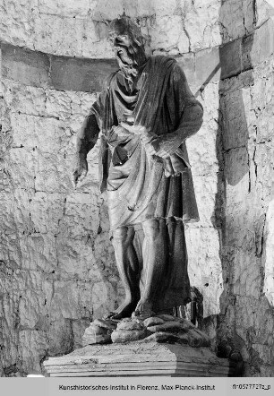 Torso (von Raffaello Curradi in einen Moses umgearbeitet)