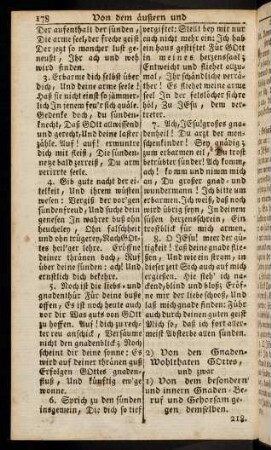178-242, 2. Von den Gnaden-Wohlthaten Gottes