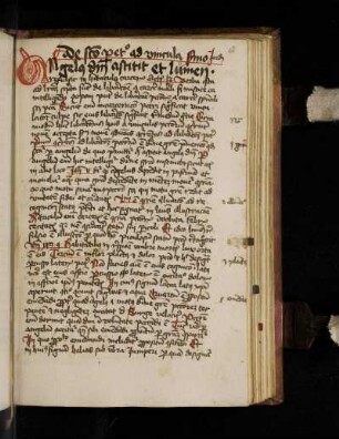 Jordanus de Quedlinburgo. Schneyer 3, 851 Nr. 444, 445
