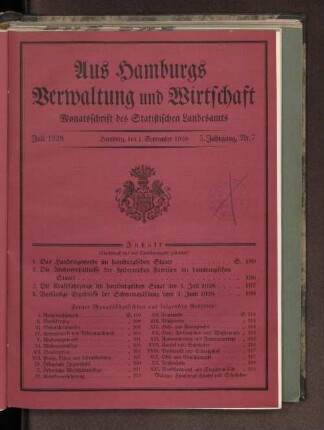Nr. 7 : Juli 1928
