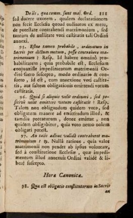 111-125, Horae Canonicae