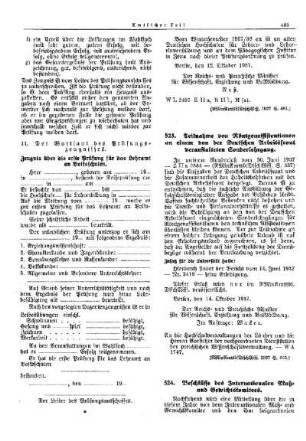 Teilnahme von Röntgenassistentinnen an einem von der Deutschen Arbeitsfront veranstalteten Sonderlehrgang : [Wissenschaft] ; [Für das Reich] ; [Amtliche Erlasse] ; [Amtlicher Teil]