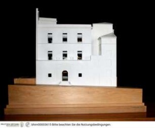 Modell zum Neubau der Bibliotheca Hertziana