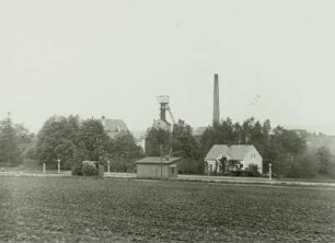 Brand-Erbisdorf, Grube Himmelsfürst in Brand, Frankenschacht, Ansicht der königlichen Grube, 1907