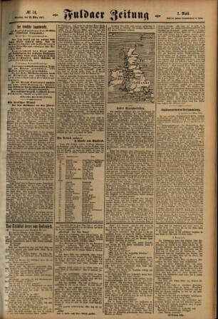 Zweite Ausgabe vom Dienstag, den 30. März 1915.