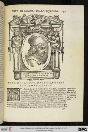 Vita di Iacopo della Quercia Scultore sanese