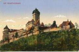 Ansicht der Hohkönigsburg