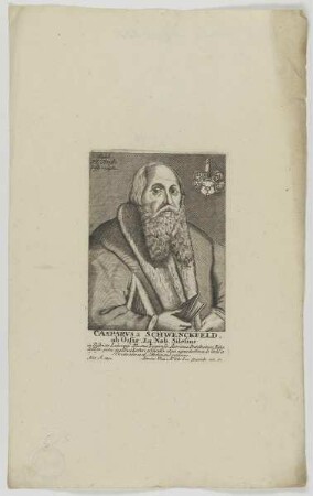 Bildnis des Casparvs à Schwenckfeld ob Ossig