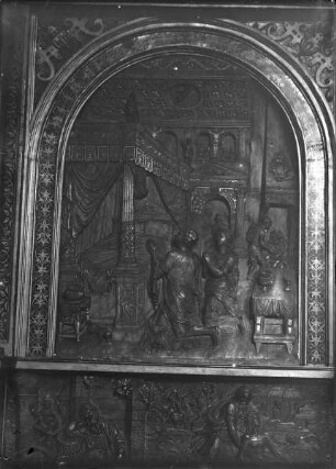Epitaph des Kanzlers Johannes Weinleb (+1558) mit der Geschichte des Tobias