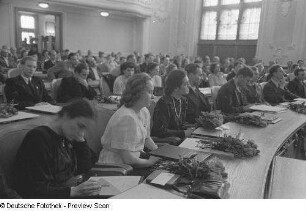 Preisträger und Publikum der Bachfeier