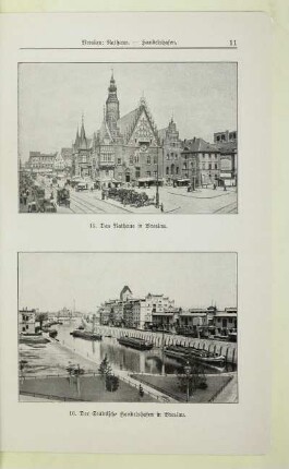 16. Der Städtische Handelshafen in Breslau