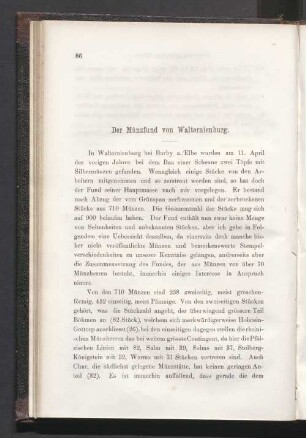 Der Münzfund