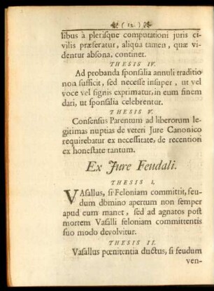 Ex Iure Feudali
