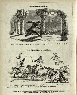 "Diplomatisches Manöuver" "Der Circus Renz in der Krimm"