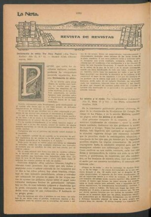 Revista de revistas
