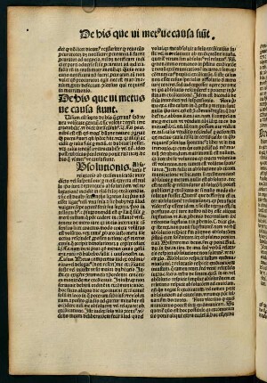 De his que ui metus ue cause siunt - De sententia et retu.