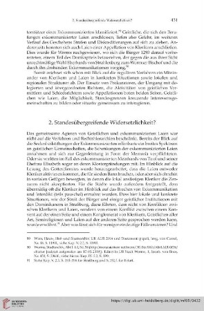 2. Standesübergreifende Widersetzlichkeit?