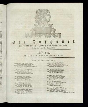 No. 144 - 1. December 1821