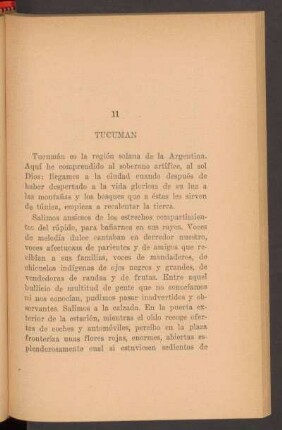 II - Tucumán