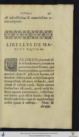 De mari et aquis.