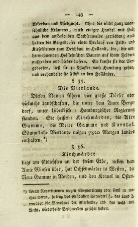 § 55. Die Vierlande