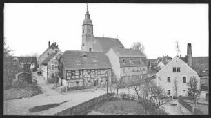 Krögis. Erbgericht, Kirche, Gasthof