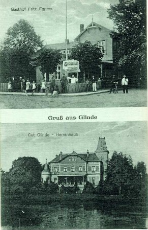 Sammelansicht: Gasthof Fritz Eggers, Gut Glinde - Herrenhaus