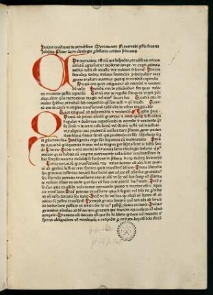1r, Incipit tractatus de contractibus Mercatorum...