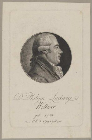Bildnis des Philipp Ludwig Wittwer