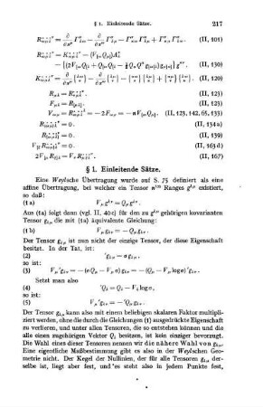 § 1. Einleitende Sätze.