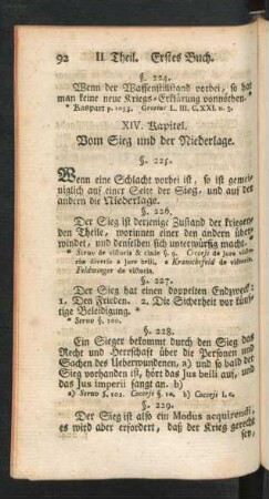 XIV. Kapitel. Vom Sieg und der Niederlage