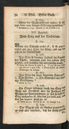 XIV. Kapitel. Vom Sieg und der Niederlage