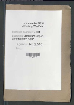 Dienstgeldregister der Gemeinde Stendenbach