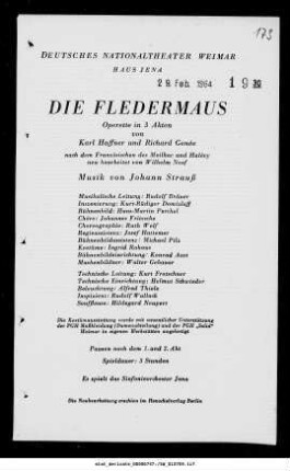 Die Fledermaus