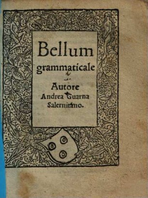 Bellum grammaticale
