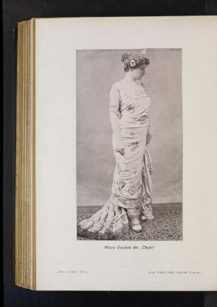 Mary Garden als "Thais"