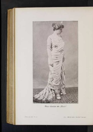 Mary Garden als "Thais"