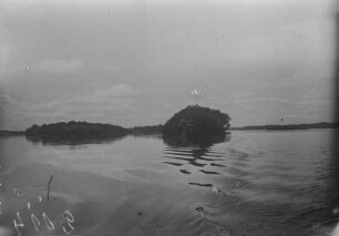 Flusslandschaft : Blick über den Kongo