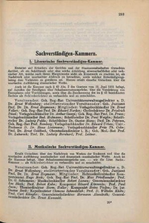Sachverständigen-Kammern