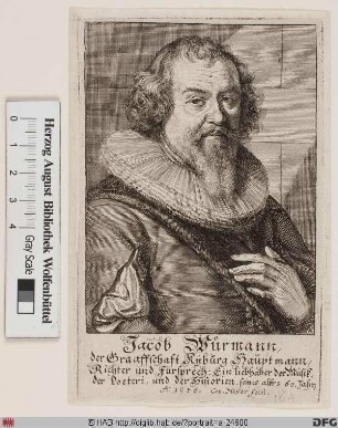 Bildnis Jacob Wuhrmann (Wurmann)