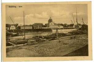 Mühlberg. Hafen