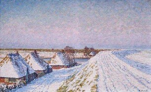 Winter am Simonsberger Deich