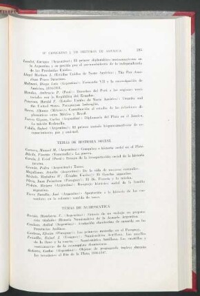 Temas de historia social