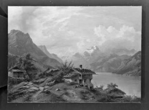 Schweizer Gebirgssee